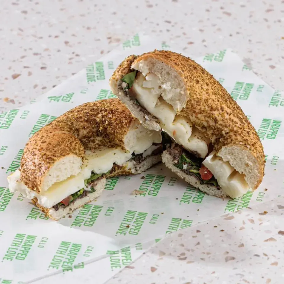 Halloumi Bagel