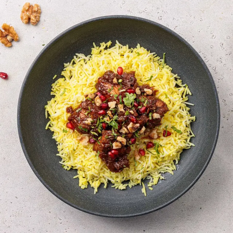 Persian Pomegranate Chicken