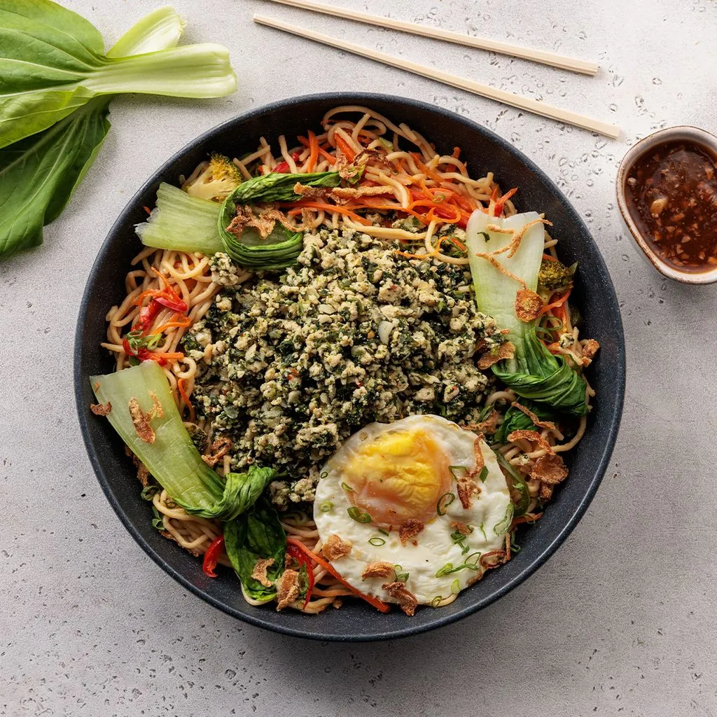 Chicken Bok Choy Noodles