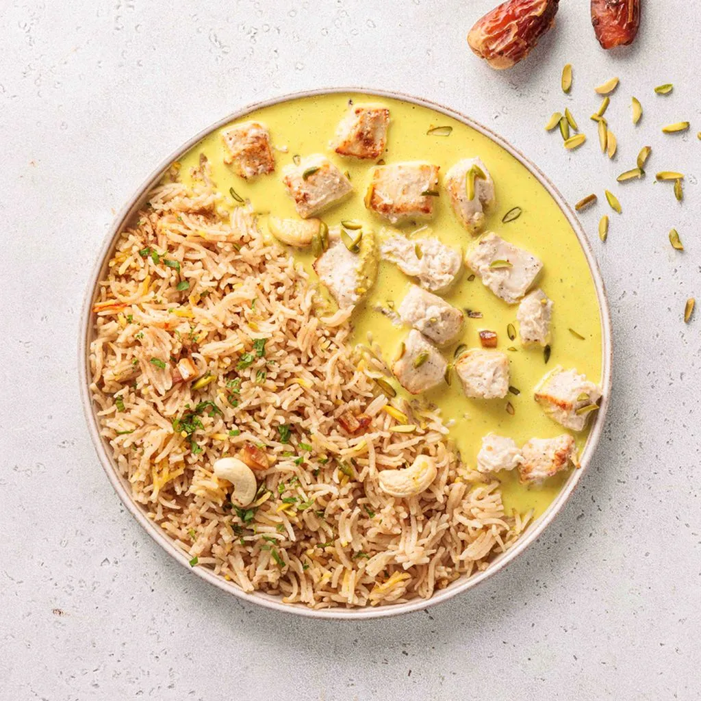 Date Rice and Cinnamon Chicken